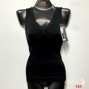 NWT Black Firm Control Shaper Camisole